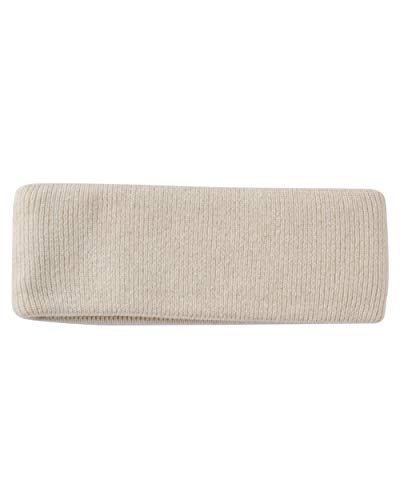 FosterNatur, Merino Stirnband mit Baumwollfutter, 100% Wolle (Beige) von FosterNatur