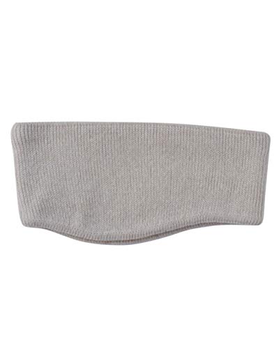 FosterNatur, Merino Stirnband mit Ohr, 100% Wolle (Baumwollfutter) (Beige) von FosterNatur