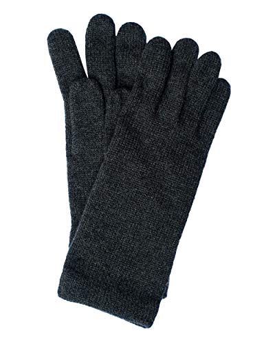 FosterNatur, Premium Damen Handschuhe gerauht, 100% Merinowolle (7, Anthrazit) von FosterNatur