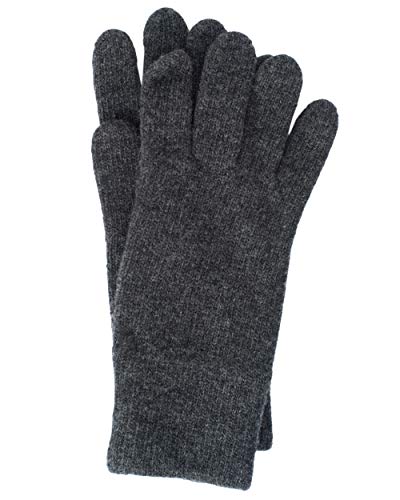 FosterNatur , Merino Damen Wollhandschuhe/Fingerhandschuhe, 100% Merino (6, Anthrazit) von FosterNatur