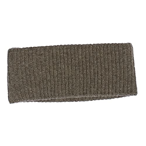 FosterNatur Merino Stirnband Rippe mit Baumwollfutter, 100% Wolle (Elk) von FosterNatur