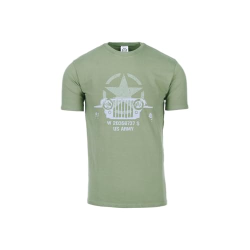 Fostex - T-Shirt Allied Star Willy Jeep XL - VAN OS - Vert Green von Fostex