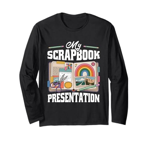 Tolles Scrapbooking Apparel Männer Frauen Kinder Bastel Fans Langarmshirt Tolles Scrapbooking Apparel Männer Frauen Kinder Bastel Fans Langarmshirt von Foto Album Journal Scrapbooking