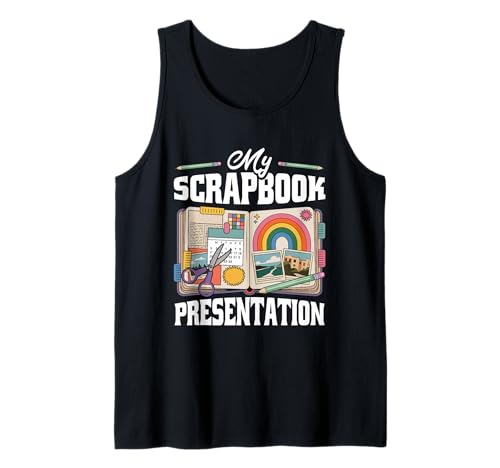Tolles Scrapbooking Apparel Männer Frauen Kinder Bastel Fans Tank Top von Foto Album Journal Scrapbooking