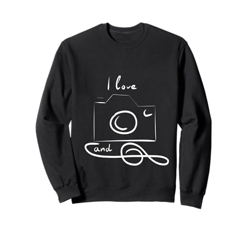 Kamera Notenschlüssel Mann Frau Kinder Fotographie Junge Sweatshirt Kamera Notenschlüssel Mann Frau Kinder Fotographie Junge Sweatshirt von Foto & Ton