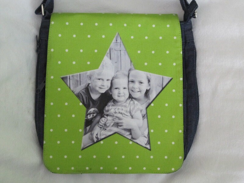 Tasche City Mit Eigenem Foto - Wunschfoto | Handtasche Personalisiert Schultertasche Bedruckt Umhängetasche Wechsellasche von Fotokartenundmehr