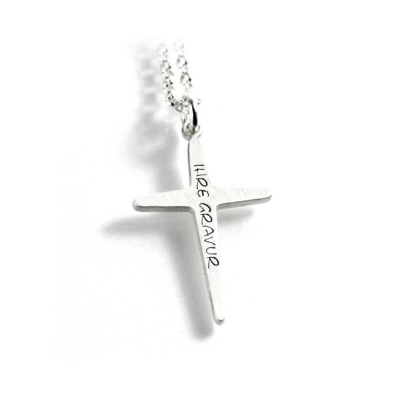 Kreuz Anhänger Mit Gravur Kette Beides Aus 925 Silber Filigran Glaube Religion Symbol Rund Namenskette Datum Initiale Taufe | Ps382Ke2 Kreuz Anhänger Mit Gravur Kette Beides Aus 925 Silber Filigran Glaube Religion Symbol Rund Namenskette Datum Initiale Taufe | Ps382Ke2 von Fotoschmuck24