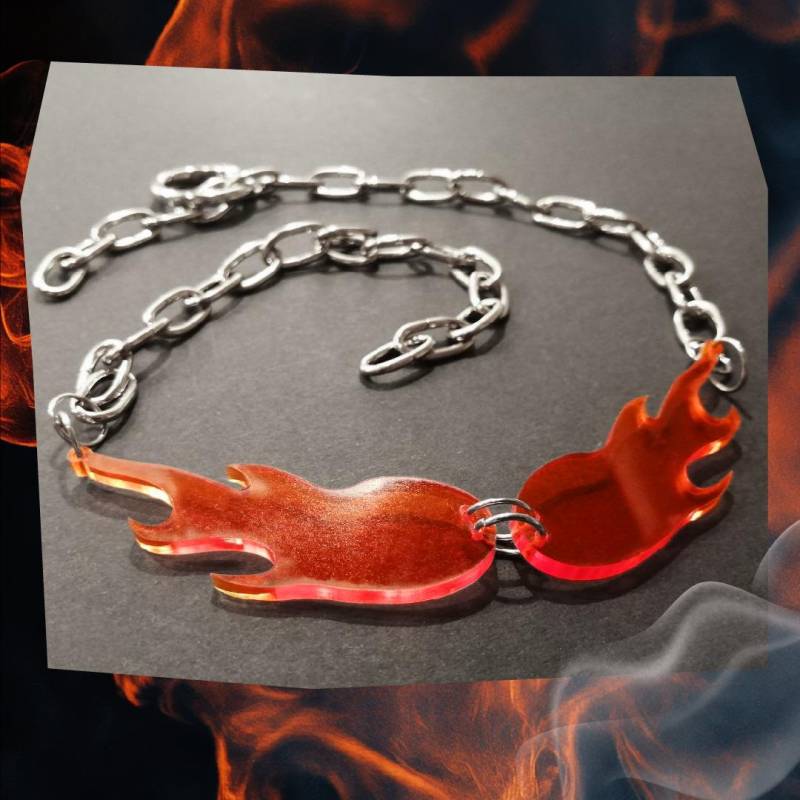 Flammen Kette - Verschiedene Farben Flammen Kette - Verschiedene Farben von FotzFrech