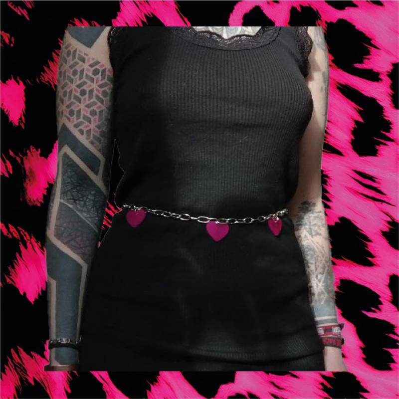 Belly Chain - Gürtel Herzen Verschiedene Farben Belly Chain - Gürtel Herzen Verschiedene Farben von FotzFrech