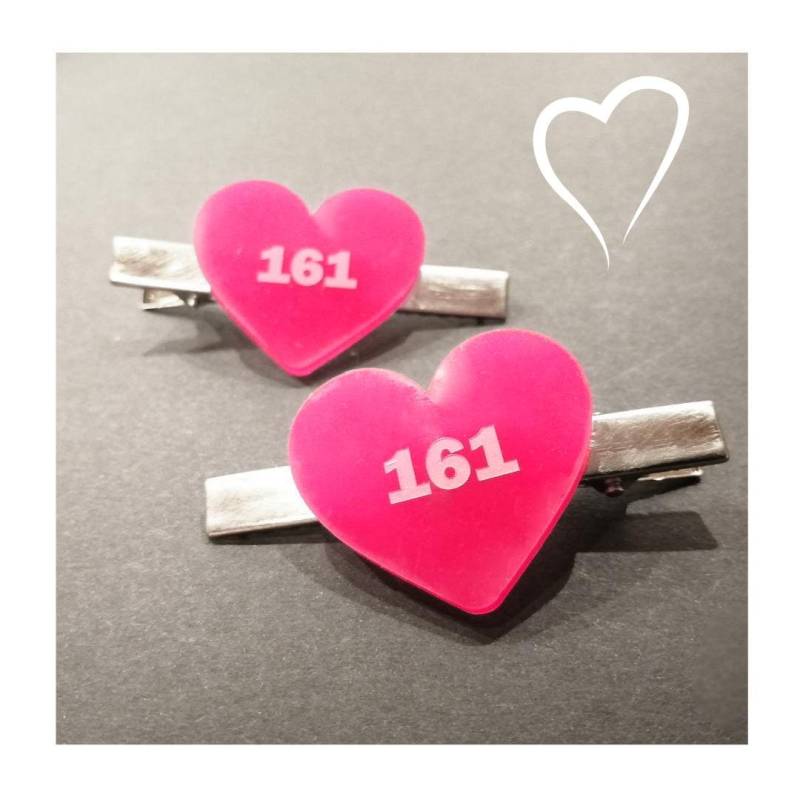 Haarspangen Herz - Verschiedene Motive Und Farben Personalisierbar Haarspangen Herz - Verschiedene Motive Und Farben Personalisierbar von FotzFrech