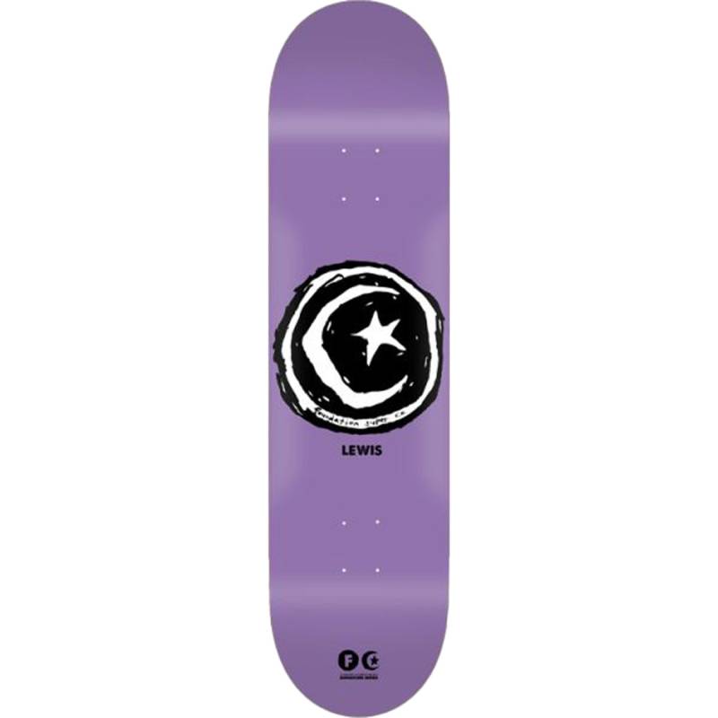 Foundation Skateboard Deck Julian Lewis Star & Moon Foundation Skateboard Deck Julian Lewis Star & Moon von Foundation