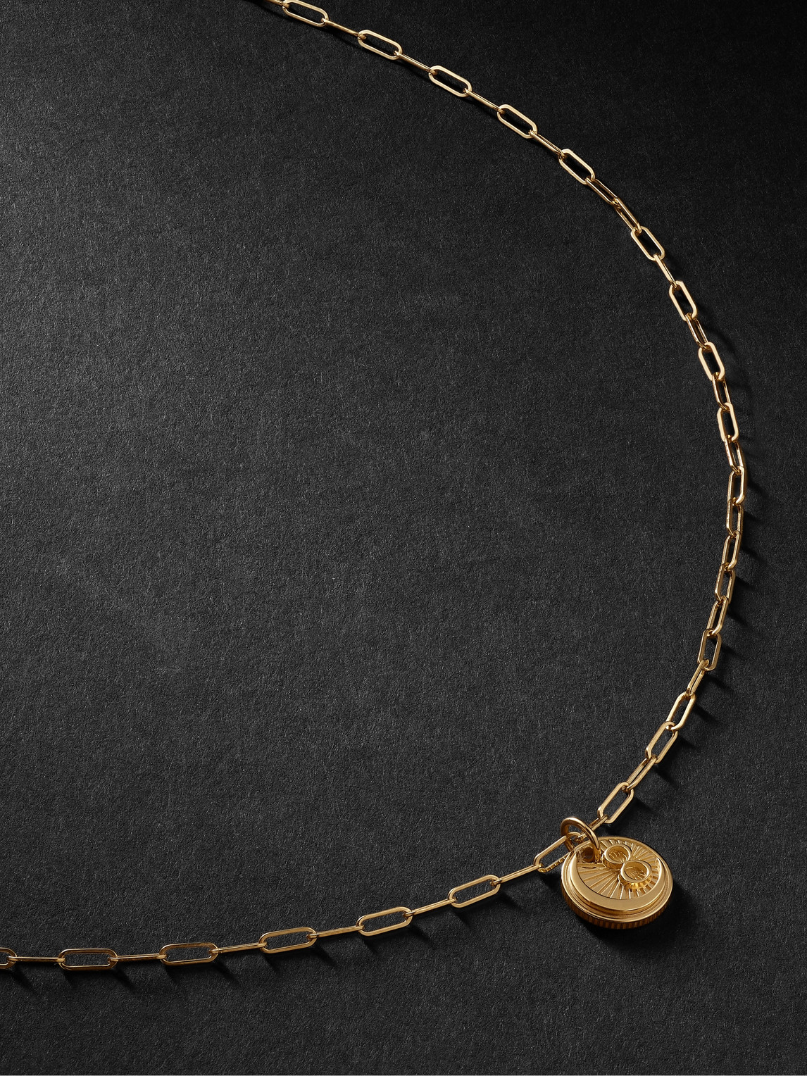 Foundrae - Mini Karma 18-Karat Gold Necklace - Men - Gold von Foundrae