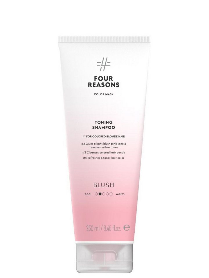 Four Reasons Haarfarbe Four Reasons Color Mask Shampoo Blush 250ml Four Reasons Haarfarbe Four Reasons Color Mask Shampoo Blush 250ml von Four Reasons