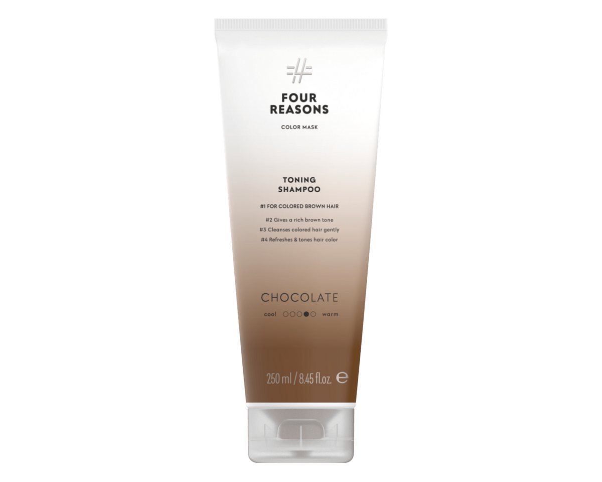 Four Reasons Haarfarbe Four Reasons Color Mask Shampoo Chocolate 250ml Four Reasons Haarfarbe Four Reasons Color Mask Shampoo Chocolate 250ml von Four Reasons
