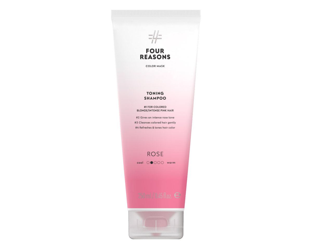 Four Reasons Haarfarbe Four Reasons Color Mask Shampoo Rose 250ml Four Reasons Haarfarbe Four Reasons Color Mask Shampoo Rose 250ml von Four Reasons