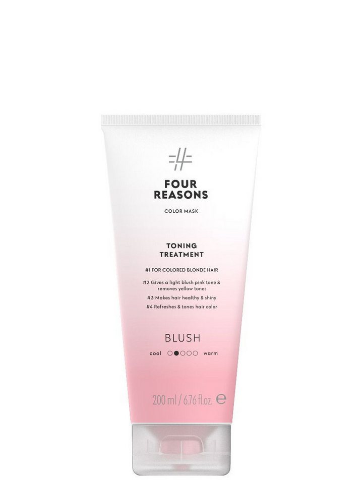 Four Reasons Haarfarbe Four Reasons Color Mask Toning Treatment Blush 200ml Four Reasons Haarfarbe Four Reasons Color Mask Toning Treatment Blush 200ml von Four Reasons