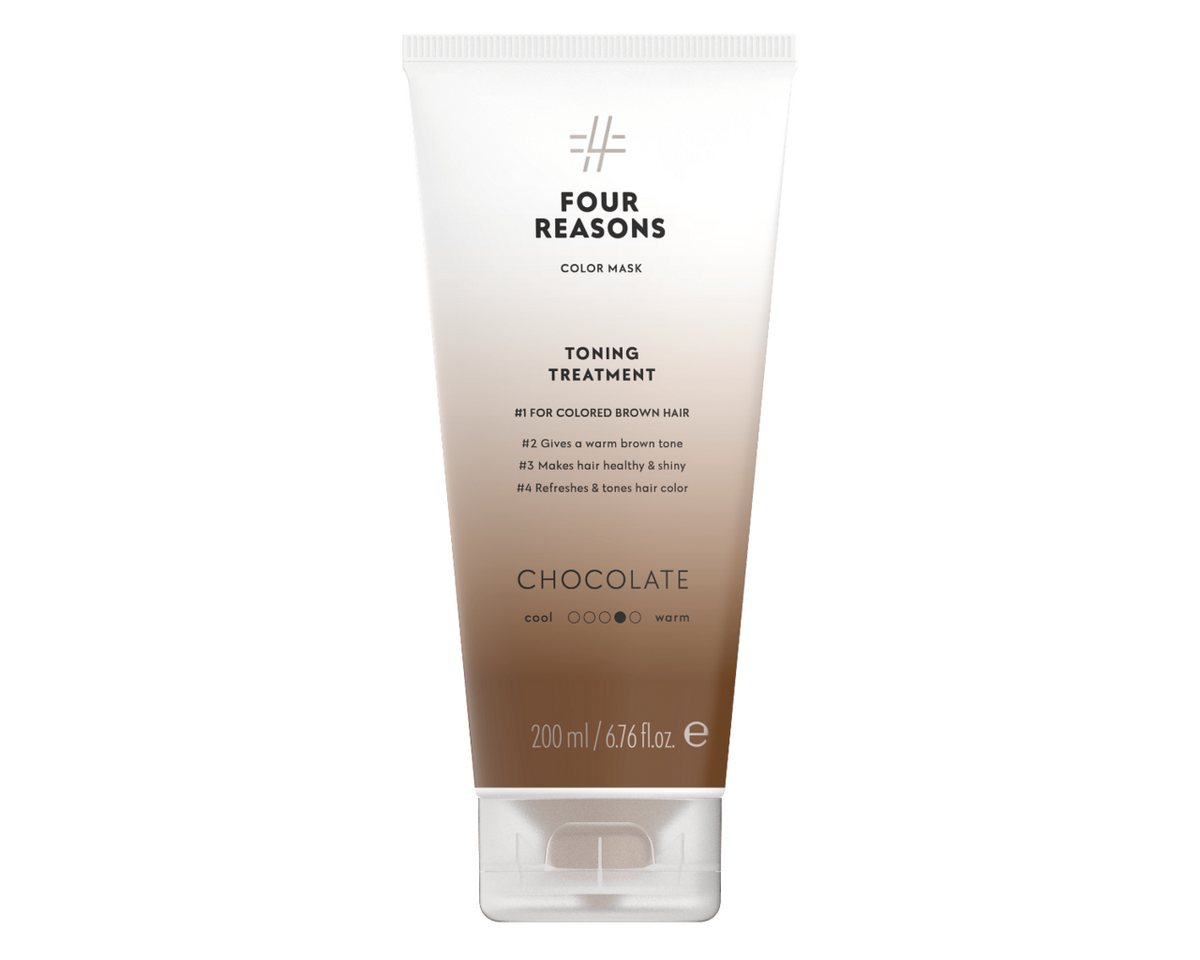 Four Reasons Haarfarbe Four Reasons Color Mask Toning Treatment Chocolate 200ml Four Reasons Haarfarbe Four Reasons Color Mask Toning Treatment Chocolate 200ml von Four Reasons