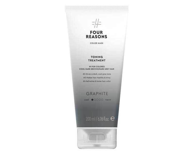 Four Reasons Haarfarbe Four Reasons Color Mask Toning Treatment Graphite 200ml von Four Reasons