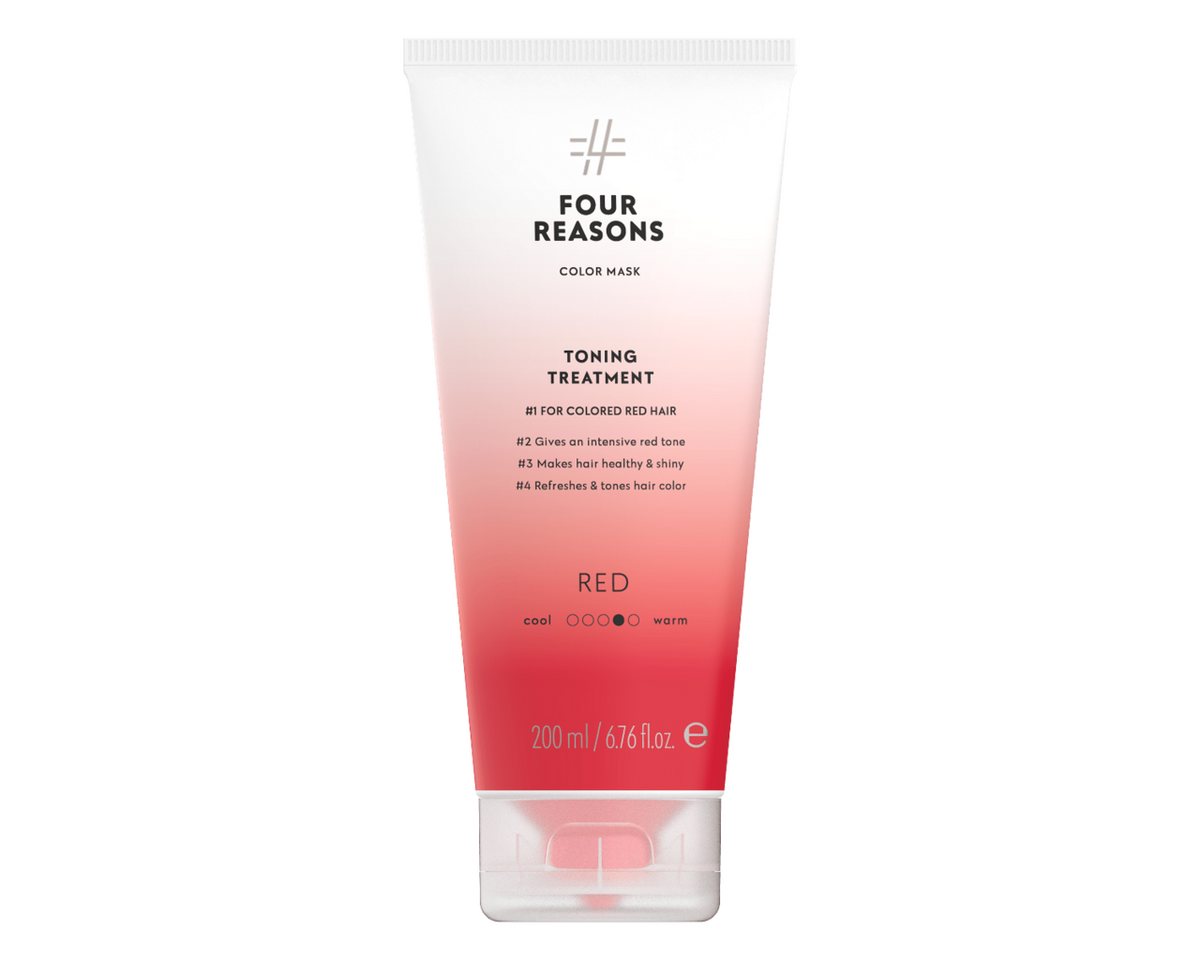 Four Reasons Haarfarbe Four Reasons Color Mask Toning Treatment Red 200ml Four Reasons Haarfarbe Four Reasons Color Mask Toning Treatment Red 200ml von Four Reasons