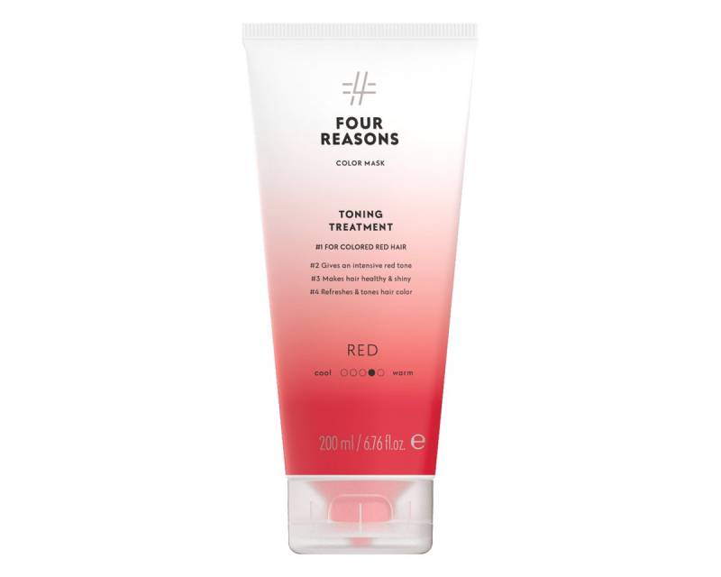 Four Reasons Haarfarbe Four Reasons Color Mask Toning Treatment Red 200ml Four Reasons Haarfarbe Four Reasons Color Mask Toning Treatment Red 200ml von Four Reasons