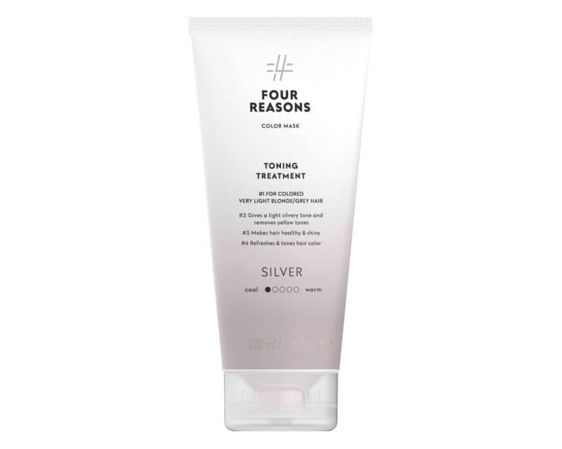Four Reasons Haarfarbe Four Reasons Color Mask Toning Treatment Silver 200ml Four Reasons Haarfarbe Four Reasons Color Mask Toning Treatment Silver 200ml von Four Reasons