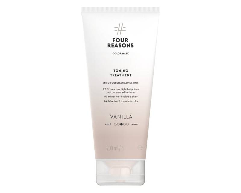 Four Reasons Haarmaske Four Reasons Color Mask Toning Treatment Vanilla 200ml Four Reasons Haarmaske Four Reasons Color Mask Toning Treatment Vanilla 200ml von Four Reasons