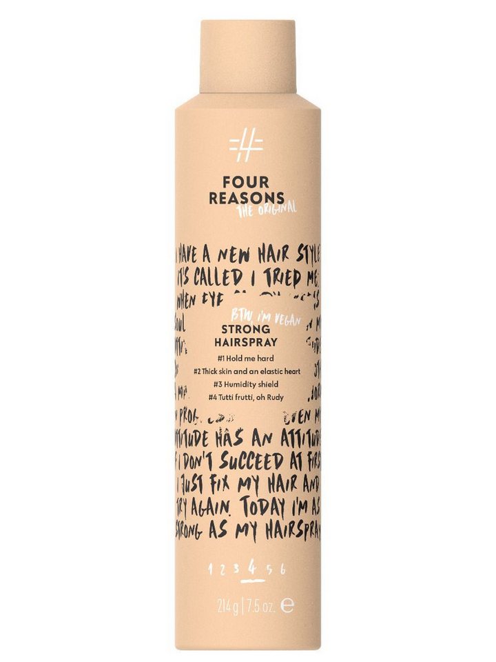 Four Reasons Haarspray Four Reasons Original Strong Hairspray 300ml Four Reasons Haarspray Four Reasons Original Strong Hairspray 300ml von Four Reasons