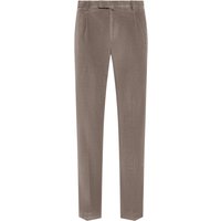 Four.ten Cordhose mit Bundfalten und zusätzlicher Münztasche am hinteren Bund in 52 von Four.ten