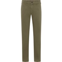 Four.ten Glatte Stretch-Chino mit Modal, Regular Fit in 48 von Four.ten