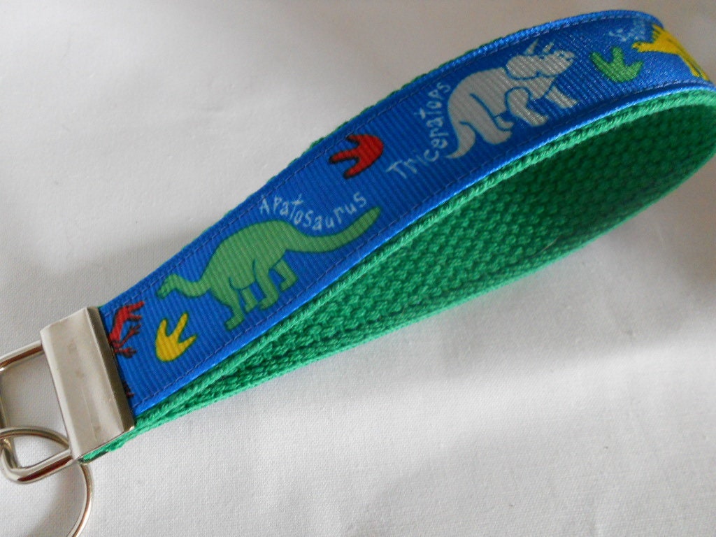 Schlüsselanhänger, Accessoire - Bunte Dinosaurier Schlüsselanhänger, Accessoire - Bunte Dinosaurier von FourPawsJewelry