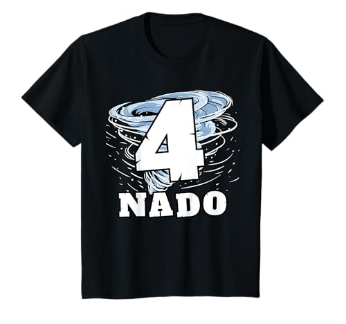 Kinder 4nado Fournado 4th Birthday Boy 4 Four Year Old Toddler T-Shirt Kinder 4nado Fournado 4th Birthday Boy 4 Four Year Old Toddler T-Shirt von Fournado Designs