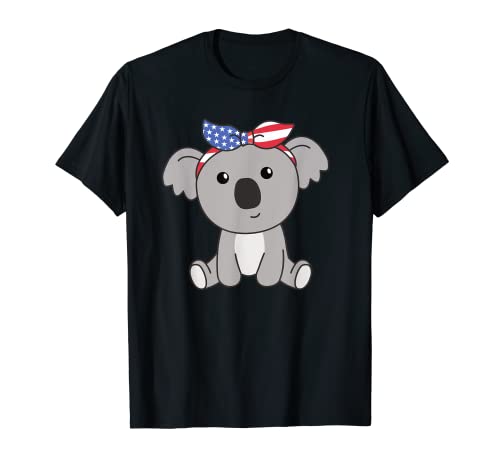 4. Juli American Koala for Kids USA Koala T-Shirt 4. Juli American Koala for Kids USA Koala T-Shirt von Fourth Of July - Cute Animals America