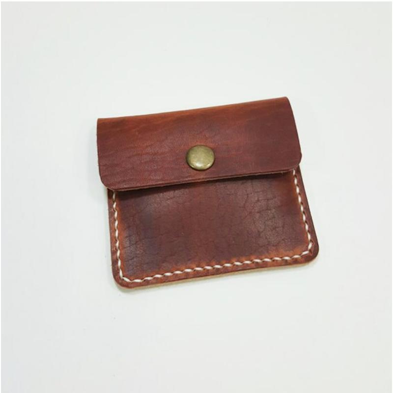 Natürliche Dublin Horween Leder Geldbörse Natürliche Dublin Horween Leder Geldbörse von FoutsLeather