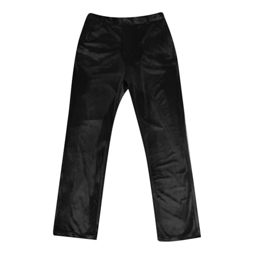 Foweknow Jogginghose Herren Samthose Hip Hop Freizeithose Lässig Bequem Weich Yogahose Traininghose Einfarbige Modische Outdoorhose Sportlich Vielseitige Streetwear Chinohose von Foweknow