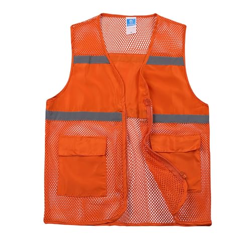 Foweknow Warnweste Erwachsene Sicherheitsweste Reflektierendes Warnschutzweste Herren Damen Mit Reißverschluss Und Taschen Arbeitsweste Atmungsaktiv Leicht Sportweste Modische Laufweste Foweknow Warnweste Erwachsene Sicherheitsweste Reflektierendes Warnschutzweste Herren Damen Mit Reißverschluss Und Taschen Arbeitsweste Atmungsaktiv Leicht Sportweste Modische Laufweste von Foweknow