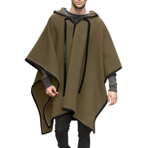 Fowjknww Verdickter Umhang Herren Wolle Poncho Modiche Trendings Hoodie Winter Deckenponcho Männer Tragbar Warm Freizeit Alltag Reisen Kleidung Cowboy Hippie Jacke Mit Kapuze Fowjknww Verdickter Umhang Herren Wolle Poncho Modiche Trendings Hoodie Winter Deckenponcho Männer Tragbar Warm Freizeit Alltag Reisen Kleidung Cowboy Hippie Jacke Mit Kapuze von Fowjknww