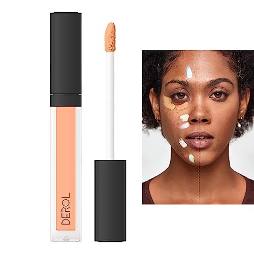 Flüssige Foundation mit vollständiger Deckkraft - Soft Matte Liquid Concealer Foundation - Natürlich aussehender Concealer für Frauen, Mädchen für den Alltag, Picknick, Reisen, Dating, Camping Fowybe von Fowybe