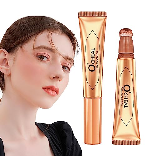 Flüssiger Gesichts-Concealer-Stift,Face Pen Beauty Concealer Zauberstab | Körper-Gesichtskontur-Make-up für Mädchen, seidiger Creme-Gesichts-Make-up-Stick für die Körper-Gesichtskonturierung Fowybe von Fowybe