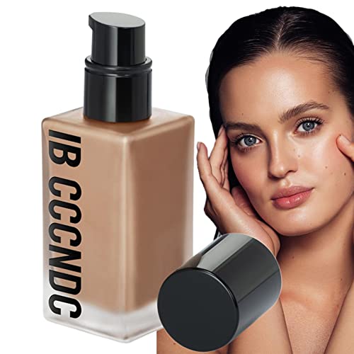 Vollflächige Foundation - Leichte Fair Porcelain Cream - Langanhaltende ölkontrollierende Make-up-Creme, Kosmetik für Frauen und Mädchen, Flecken, Vertuschung Fowybe von Fowybe