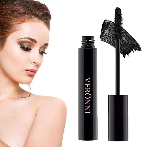 Wasserfeste Wimperntusche für Wimpernlifting - 4D Silk Fiber Waterproof, Lash Lift, Volumize Tubing Mascara,Lash Lift, wasserfeste Mascara für Männer Fowybe von Fowybe