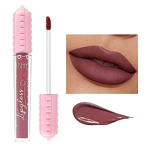 Wassertönter Lippenfleck - Lippenstift Matt - Samtiger Lippenstift, wischfest, nicht klebrig, langlebig, leicht, Lippen-Make-up-Lippentönung für Frauen und Mädchen Fowybe von Fowybe