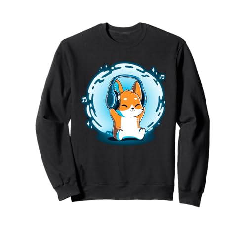 DJ Fox Kopfhörer Musik Grafik für Männer Jungen Frauen Mädchen Sweatshirt DJ Fox Kopfhörer Musik Grafik für Männer Jungen Frauen Mädchen Sweatshirt von Fox Listening Music Graphic Tees Co.
