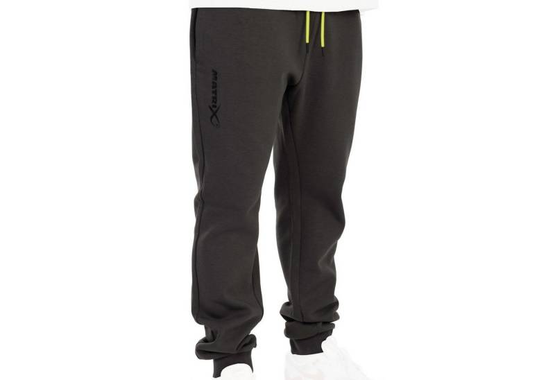 Fox Matrix Jogginghose Fox Matrix Joggers Grey/Lime (Black Edition) - Jogginghose von Fox Matrix