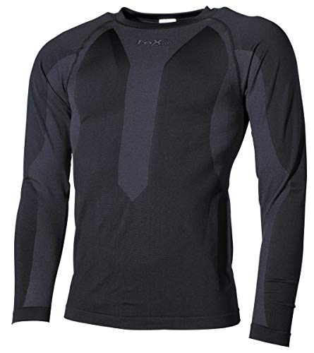 Fox Outdoor Thermo-Sport-Funktions- Unterhemd, Langarm, schwarz - M von Fox Outdoor