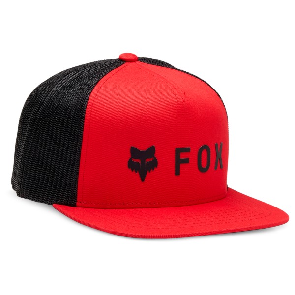 FOX Racing - Absolute Mesh Snapback - Cap Gr One Size rot von Fox Racing