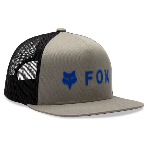 FOX Racing - Kid's Absolute Snapback Mesh Hat - Cap Gr One Size grau von Fox Racing