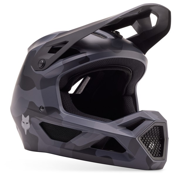 FOX Racing - Kid's Rampage Camo - Radhelm Gr S - 49-50 cm grau von Fox Racing