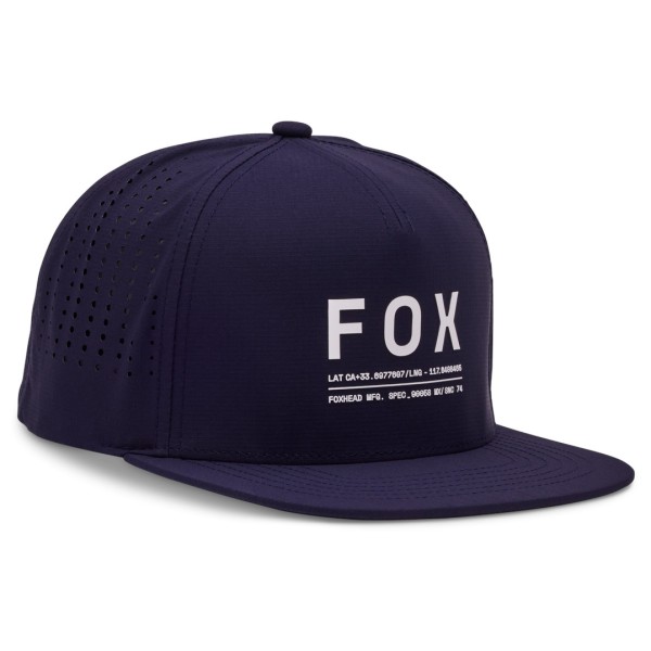 FOX Racing - Non Stop Tech Snapback - Cap Gr One Size blau von Fox Racing