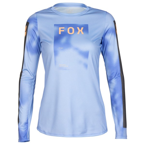 FOX Racing - Women's Ranger L/S Jersey Taunt - Radtrikot Gr M blau von Fox Racing