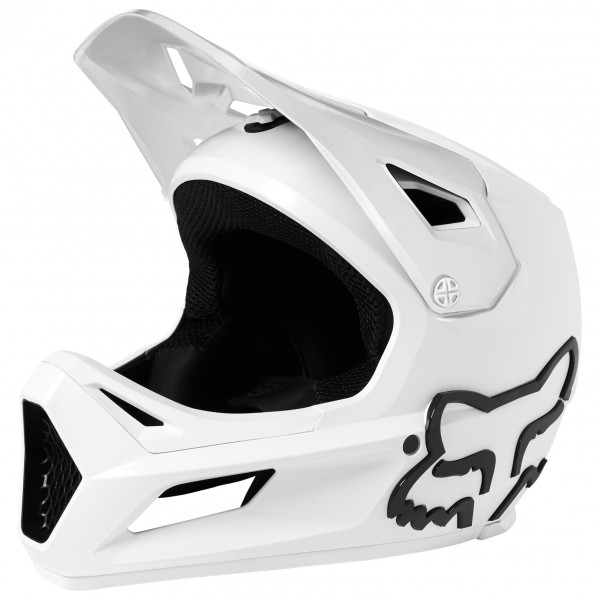 FOX Racing - Youth Rampage Helmet - Radhelm Gr 49-50 cm - S schwarz;weiß von Fox Racing